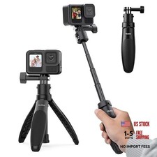 40cm/15.75'' Selfie Stick Tripod, Quick Release Portable Vlog Camera Selfie