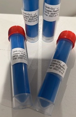 99% Pure GHK-Cu Copper Peptide Powder for lab use 4g-50g