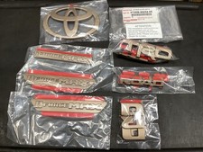 Genuine Toyota 2025 4runner Trd Off-road Premium Bronze Emblem Overlay Set