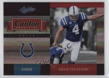 2011 Absolute Memorabilia Canton Absolutes Spectrum /100 Adam Vinatieri #3 02wb