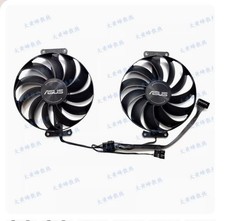 V2 OC Graphics Card Cool Fan For ASUS RTX3060 3060ti 3070 DUAL Megatooth Shark 