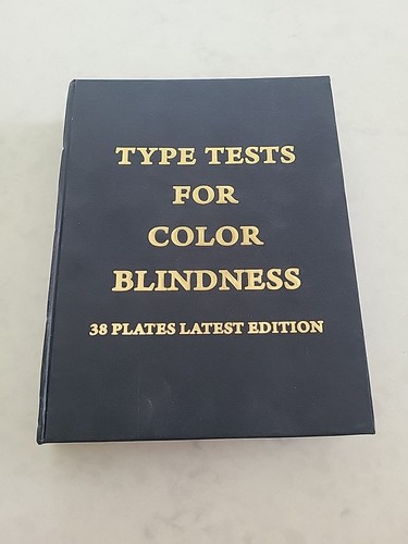 38 Plate Ishihara Test Book for Color Blindness Testing - Bild 2 von 7