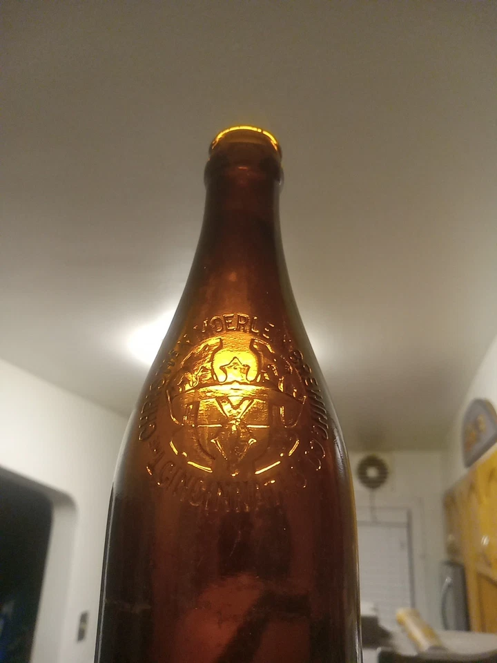 Atq BIM Ámbar "Christian Moerlein" Brewing Co Cincinnati OH Hombro Inclinado  Foto 2 de 4