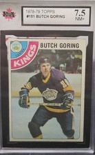 78-79 Topps Butch Goring KSA 7.5 🚨🚨🚨 Los Angeles Kings 