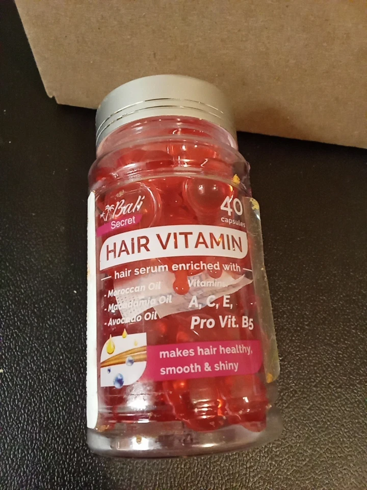 Suero capilar Bali Secret Vitamin enriquecido con aceite marroquí aceite aguacate... Foto 2 de 3