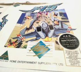 RARE HES F-15 City War Nintendo NES Cartridge 🇦🇺 Australian Made Retro Game