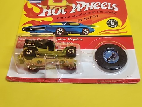 1993 Hot Wheels Vintage Collection Paddy Wagon Green Lemon Redline Police NIP🔥F - Bild 6 von 10