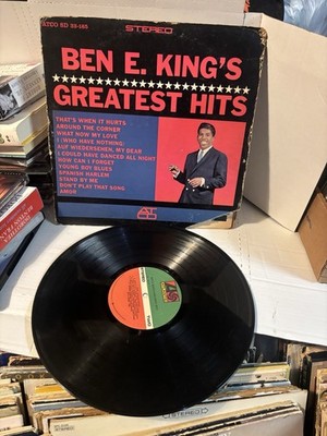 BEN E. KING'S GREATEST HITS - LP Record 1970s Re Issue