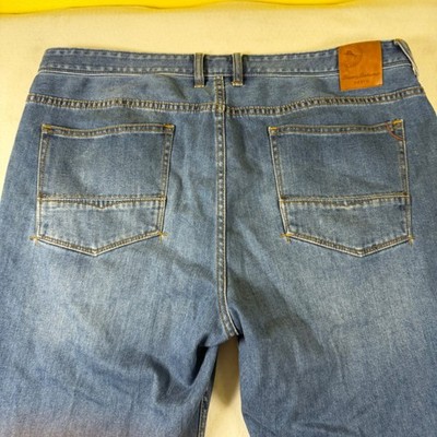 Tommy Bahama Denim Mens 38x32 Medium Wash Blue Straight Leg Jeans Classic 5