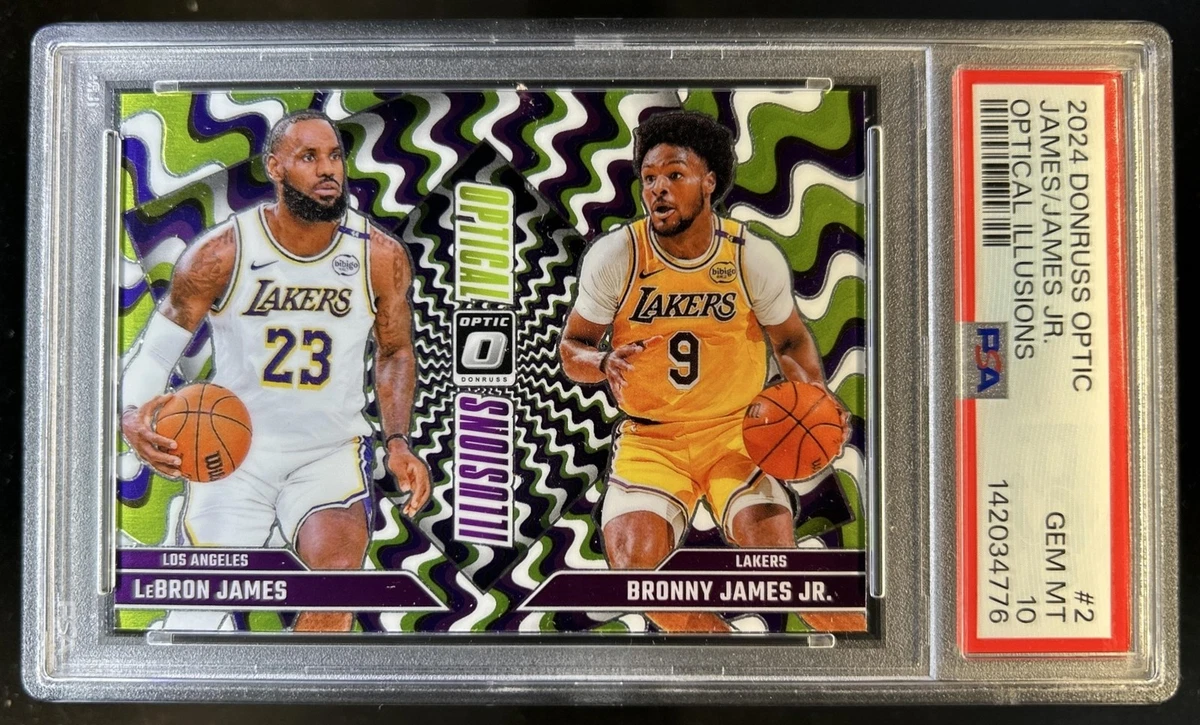 Donruss LeBron James Basketball Los Angeles Lakers Sports Trading