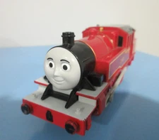 TOMY Thomas & Friends Arthur Motorized Trackmaster Train Engine Red WORKS! EUC!