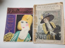 Two Delineator Magazines 1909 AND 1929