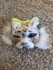 Snow Leopard Cat Mask Snowy 