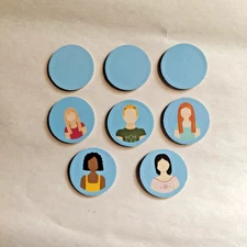 8 Indie Flash Point Fire Rescue Replacement POI Markers 3 false alarms 5 victims