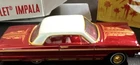 Red Line Club Hot Wheels Chevrolet Impala 1964 Diecast 1:64 Red/White/Gold