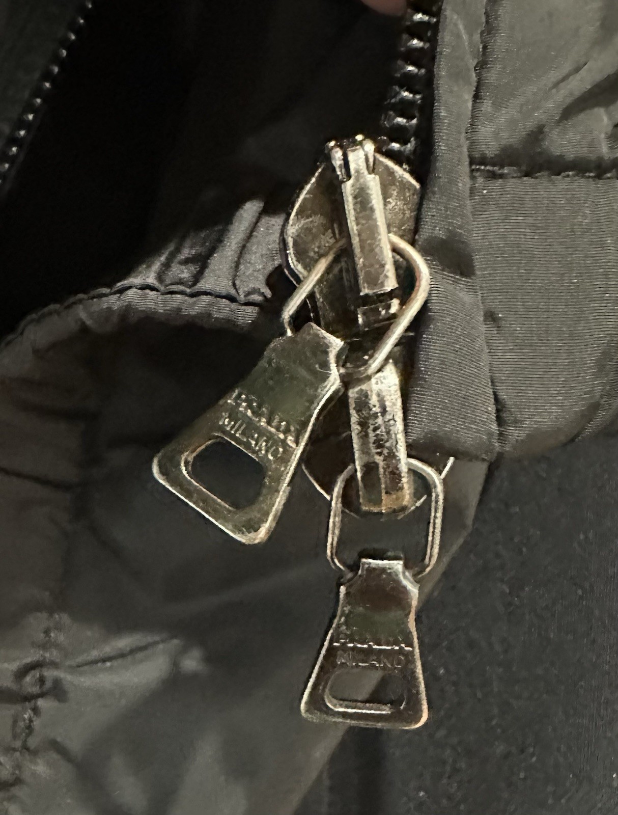 Authentic Prada Black Jacket, Size Small - image 6