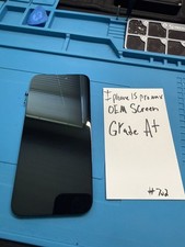 Grade A+ Original OEM iPhone 15 Pro Max OLED Replacement Screen 