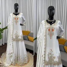 Salwar Kameez Pakistani Indian Wedding Party Wear Dress Bollywood Plazzo Suit