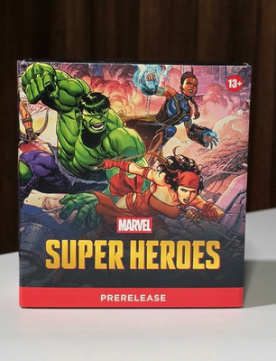 Magic The Gathering - Marvel Super Heroes Prerelease Kit (6 Play Booster + Foil)