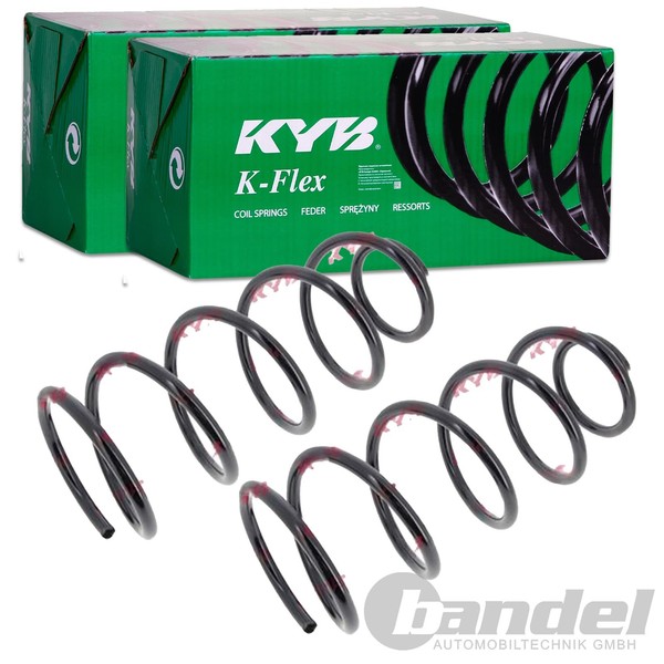 2X Kyb K-FLEX Fahrwerksfedern Vorne Passend FÜR CitroËN Evasion Peugeot 806-image