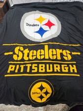 Juego de edredón tamaño doble NFL Pittsburgh Steelers