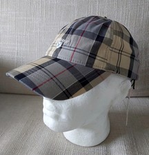 Genuine BARBOUR Adult TARTAN SPORTS CAP New Tags Shlf7