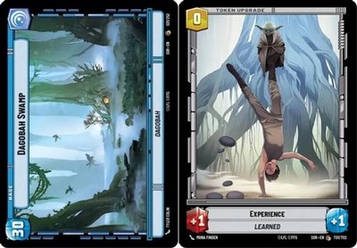 x4 Dagobah Swamp // Experience C Star Wars Spark of Rebellion M/NM