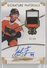 2019 Upper Deck The Cup Signature Materials Rookies 52/99 Joel Farabee Auto 11z6