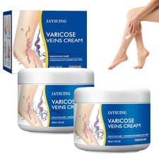  4-Pack Varicose Veins Cream for Legs 1.76 oz. Spider Veins Relief Exp: 07/2028