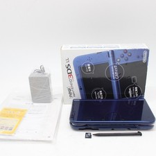 [ MINT IN BOX ] NINTENDO NEW 3DS XL Metallic Blue Console From Japan 4931