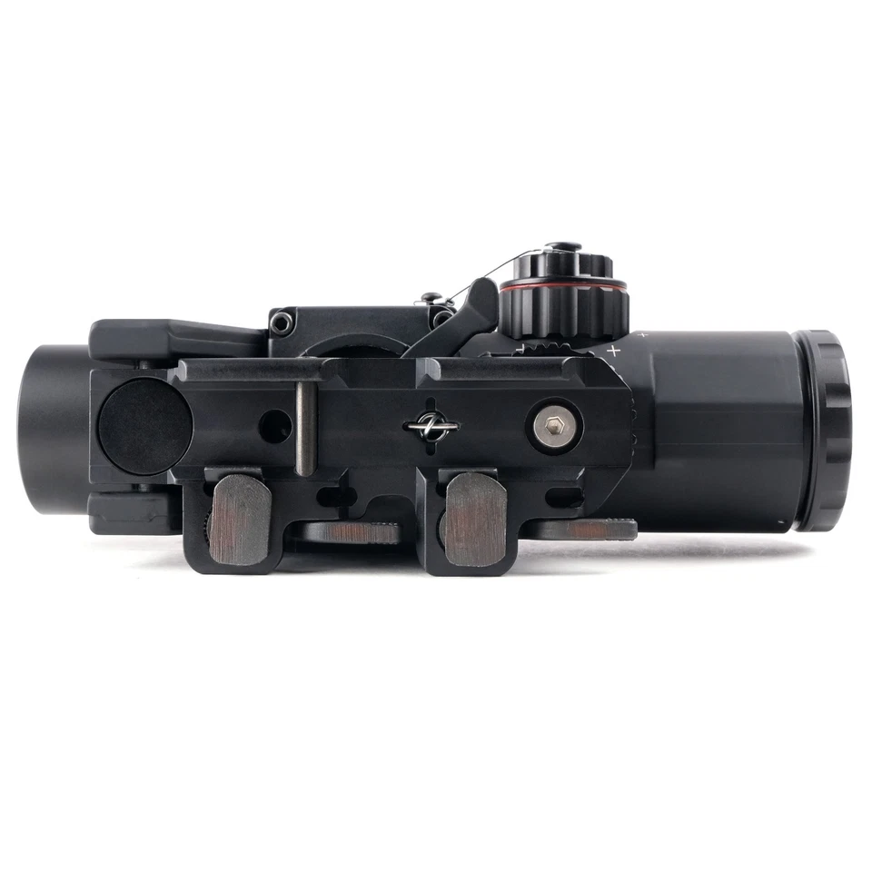 Mira para rifle 1-4x40 tipo E.L.D.R mira telescópica de aumento variable 1-4x con rmr Foto 4 de 4