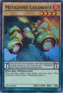 Metalfoes Goldriver - OP03-EN004 - Super Rare - Unlimited Edition x1 - Near Mint