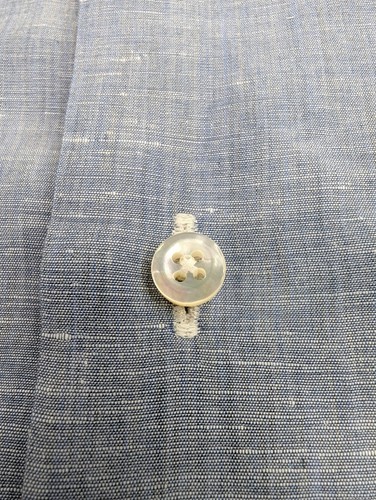 Brooks Brothers 16-33 Dress Shirt Made In North Carolina USA with Italian Fabric - 第 4/15 張圖片