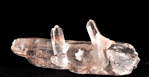 Himalayan quartz  manifestation, bridge, black spots , scrying meditation  #7380 - Picture 2 of 9