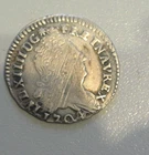 LOUIS XIV 10 SOLS AUX INSIGNES 1704  ROCHELLE
