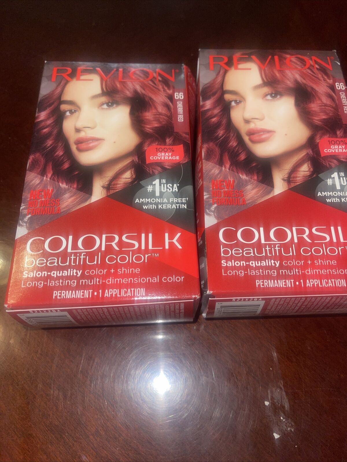 2 PACK Colorsilk Beautiful Color Permanent Hair Color, , 066 Cherry Red,  Sealed 309970190897 | eBay