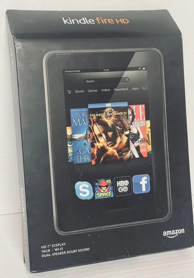 NEW Kindle Fire HD 7", HD Display, Wi-Fi, 8 GB - Brand New, Factory Sealed - Image 4 of 4