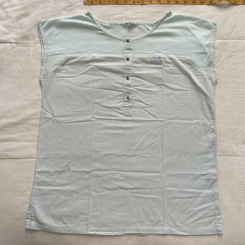 Courreges Baby Blue Square Shirt size 9
