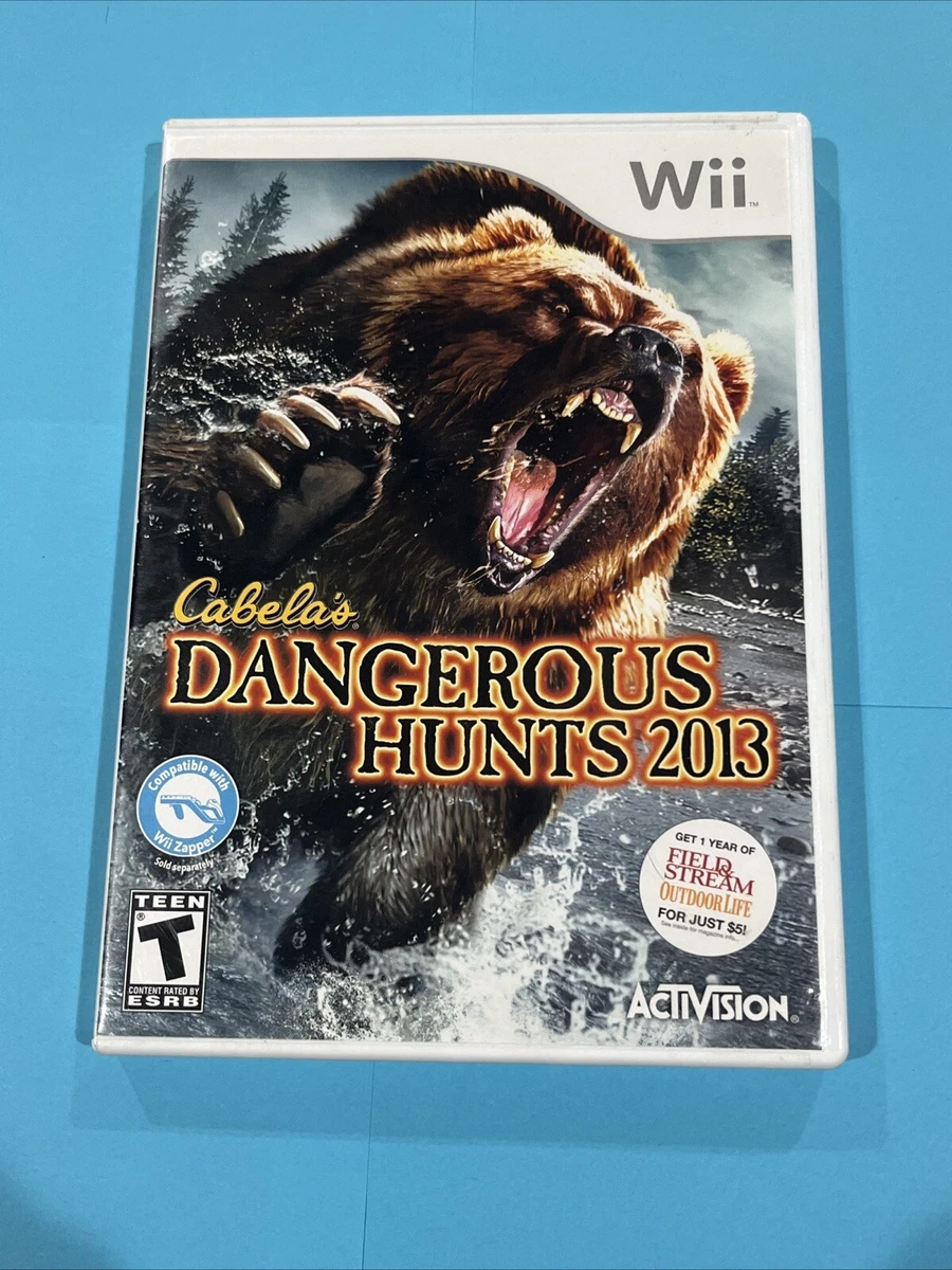 Jeu Cabela's Dangerous Hunts 2013 - Complet VF - Nintendo Wii / Wii U