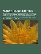 Altkatholische Kirche | Buch | 9781231738610 - Bild 1 von 1