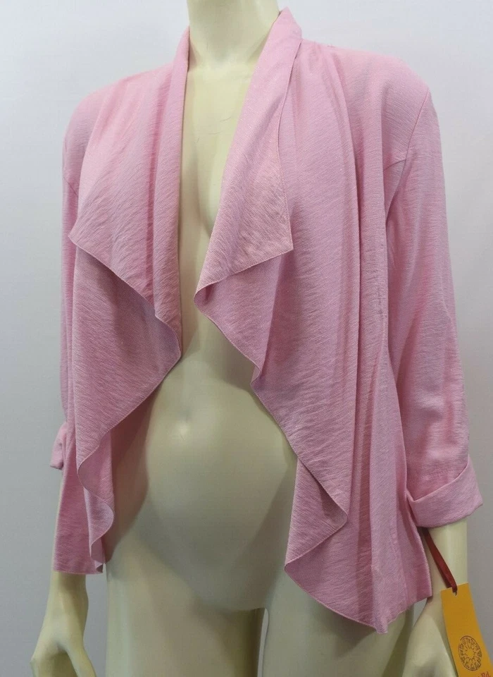 RUBY RD OPEN DRAPE VEST SZ 6 NEW WITH TAG - Image 2 of 4