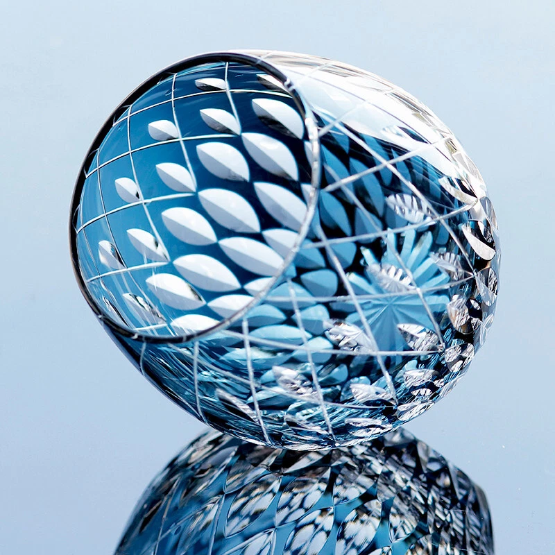 Edo Kiriko Rock Glass - Thumbnail 3