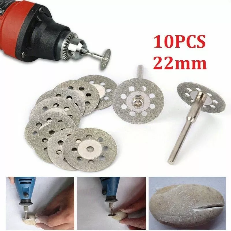 Cutting disc for drill clearance