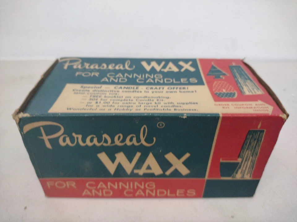 Vintage 1960s Advertising Parafin Wax Paraseal for Canning & Candles USA 🇺🇸 - Image 2 of 4