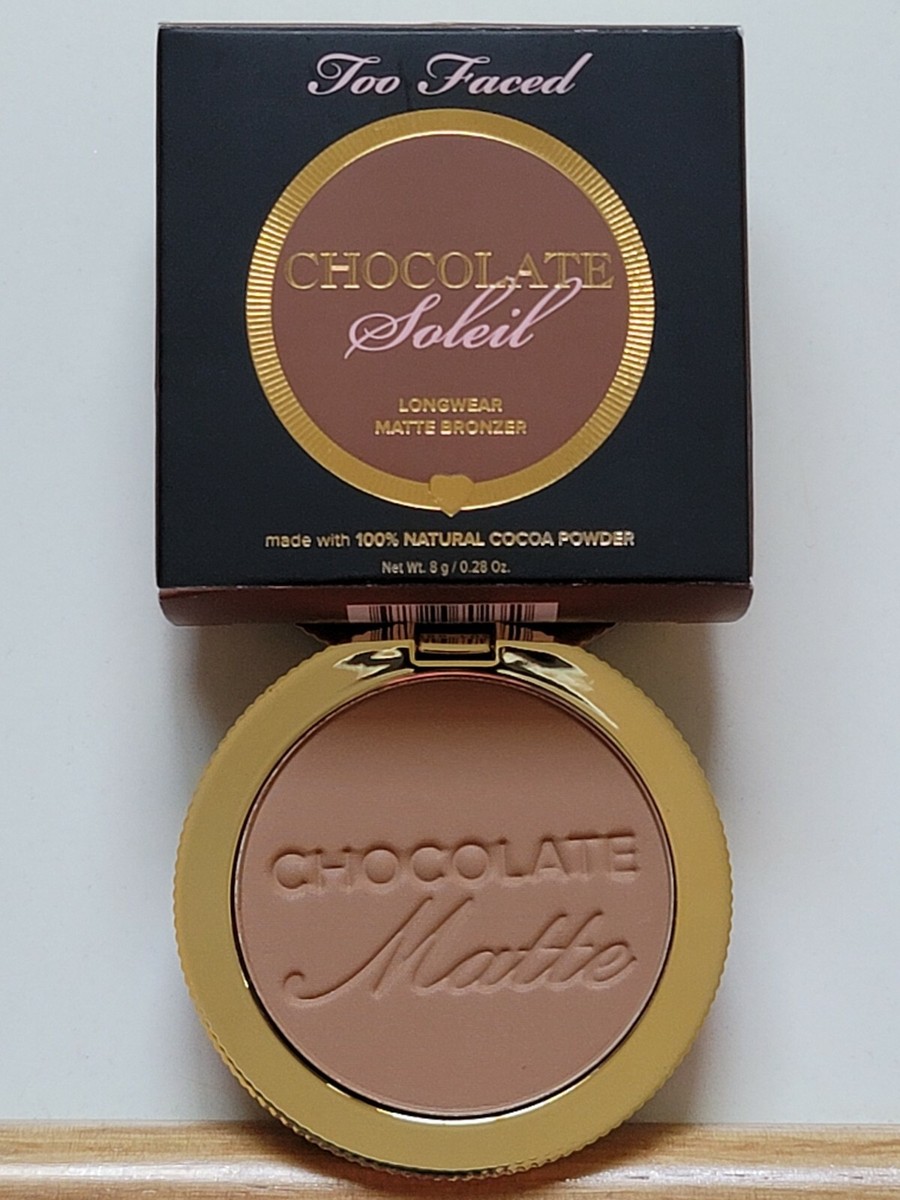Too Faced Chocolate Soleil Longwear Matte Bronzer (0.28 oz.) | eBay