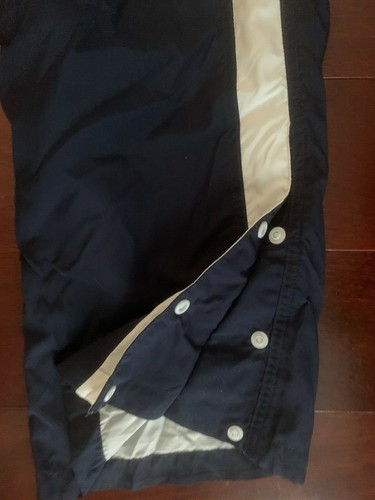 UNDER ARMOUR Boy's Girl's Warm Up Track PANTS Elastic Waist 24" Lined Snap Legs - Picture 7 of 12