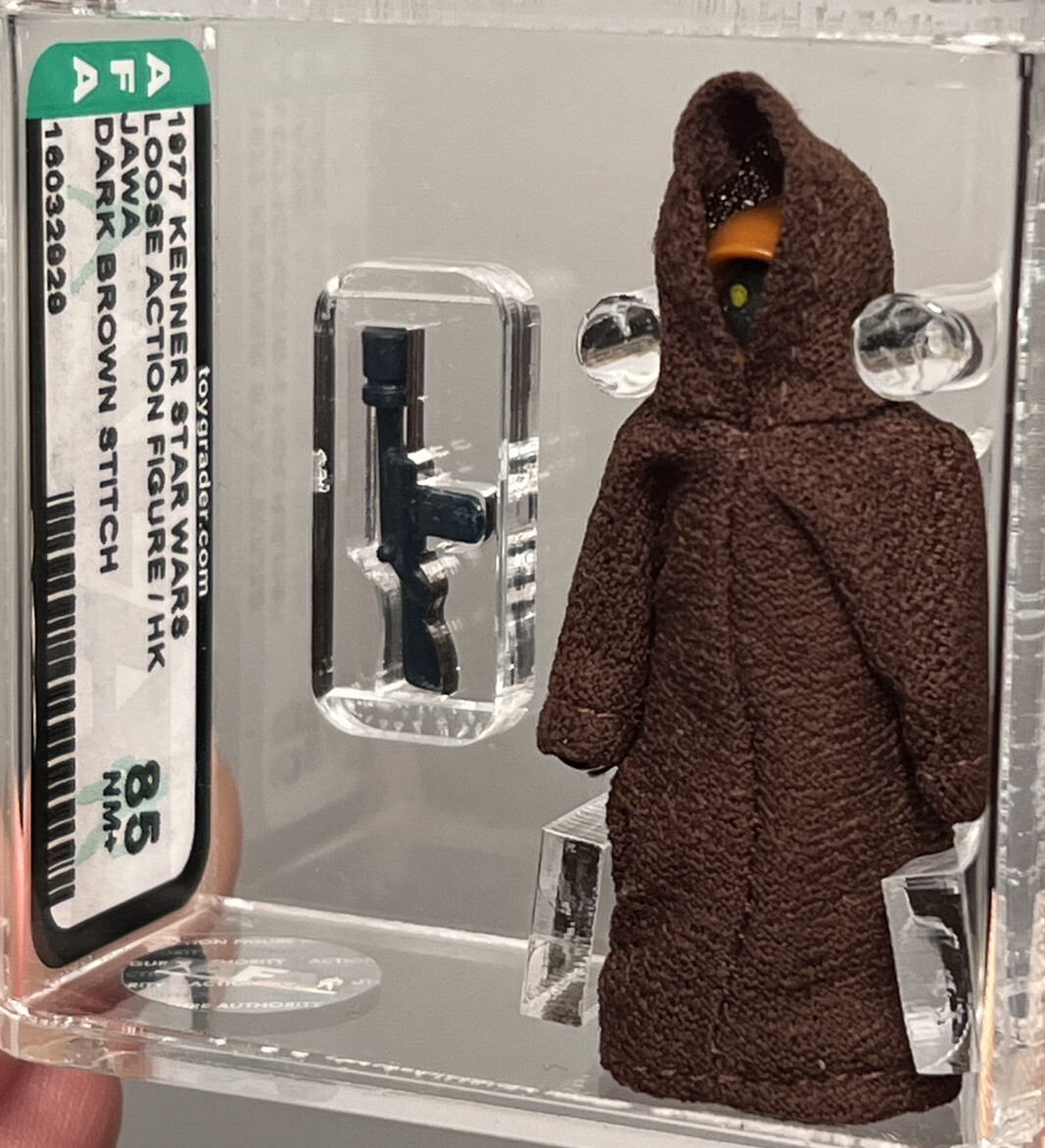 AFA 85 Star Wars 1978 Kenner Jawa Loose Complete Dark Brown