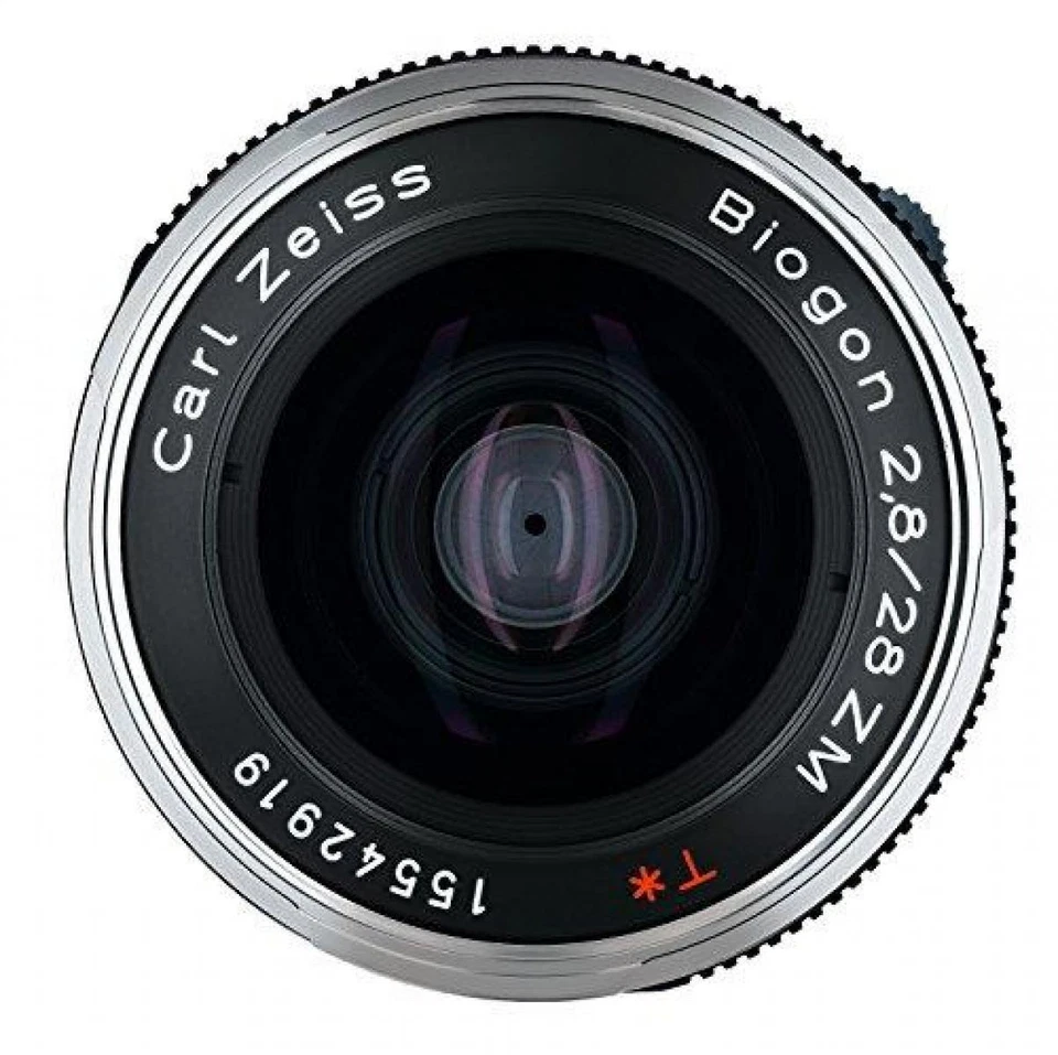 Carl Zeiss BIOGON T * 28mm f2.8 ZM Lens BLACK Leica M mount Manual Focus New - Image 2 of 4
