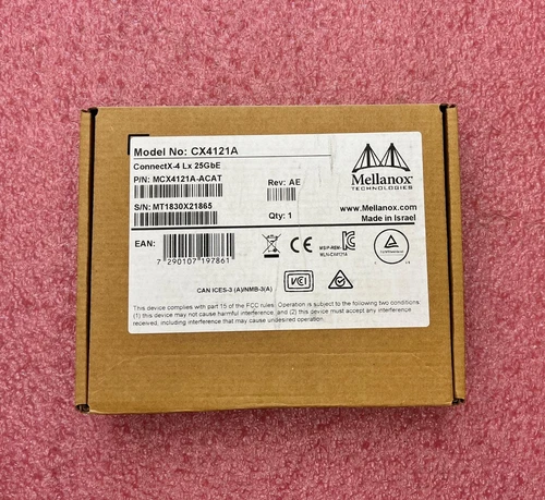*NEW* NVIDIA Mellanox MCX4121A-ACAT ConnectX-4 Lx Ethernet Adapter Card