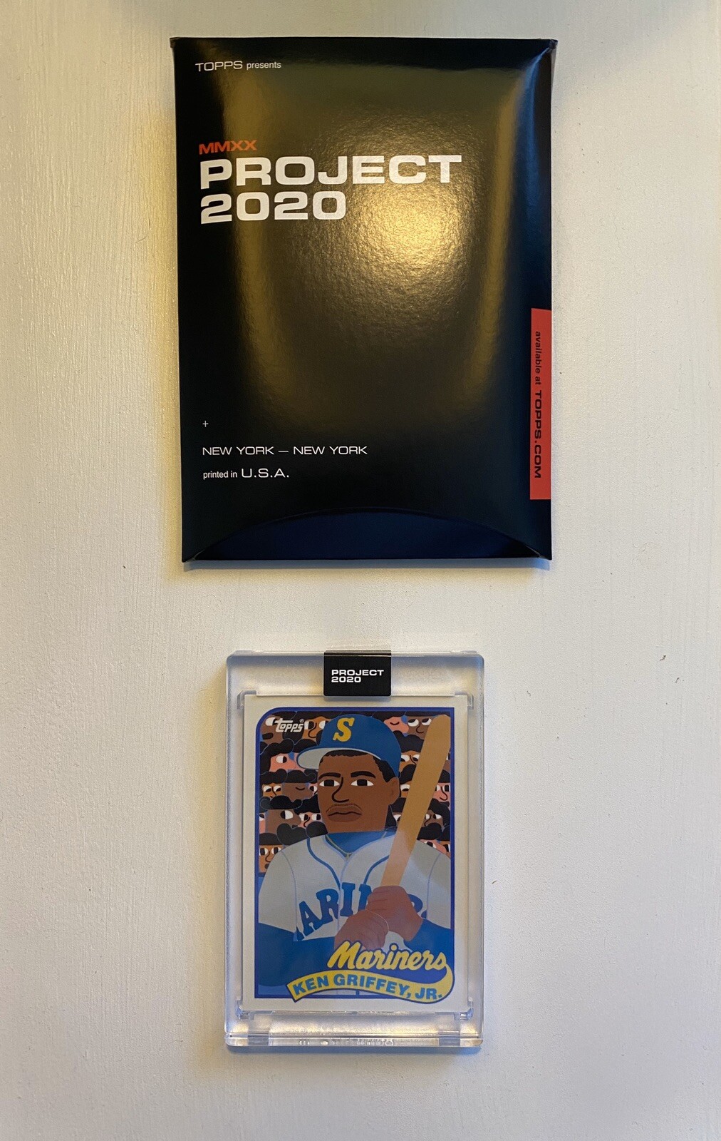 KEN GRIFFEY JR. Topps Project 2020 Card #88 KEITH SHORE IN HAND